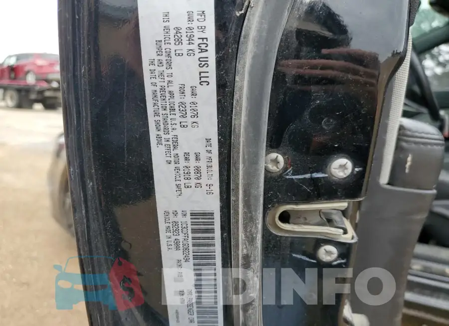 1C3CDFFA1GD822494 Photo# 12
