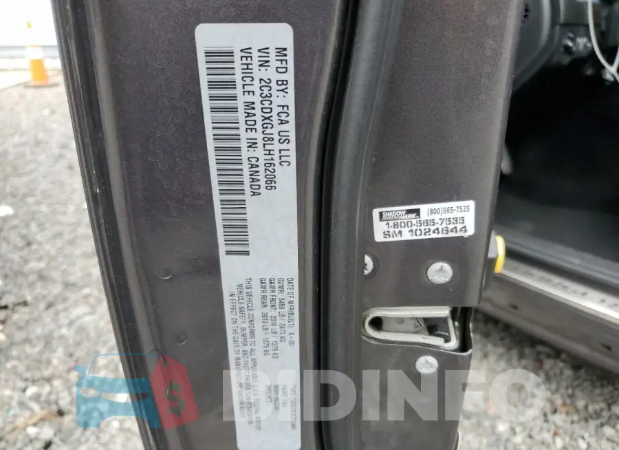2C3CDXGJ8LH162066 Photo# 13
