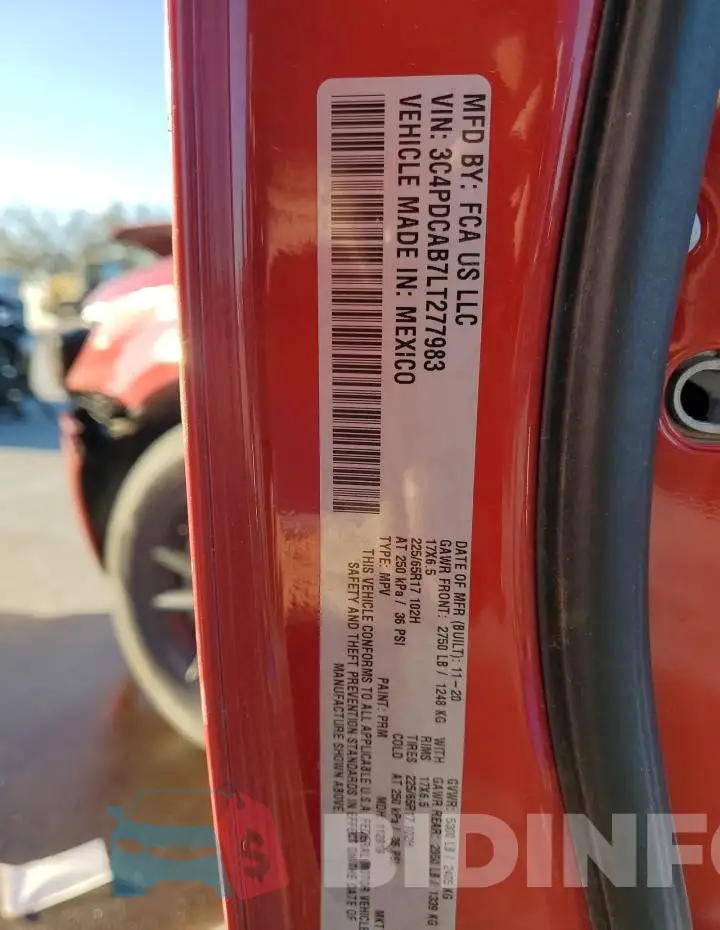 3C4PDCAB7LT277983 Photo# 13