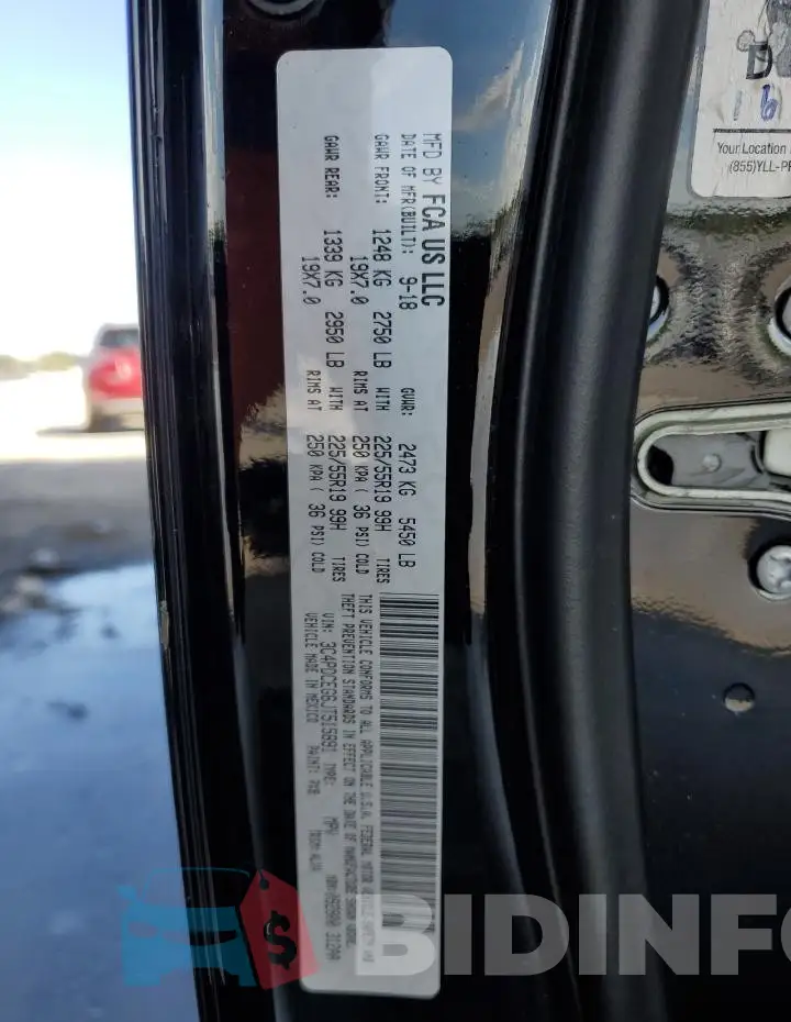 3C4PDCEG6JT515891 Photo# 13
