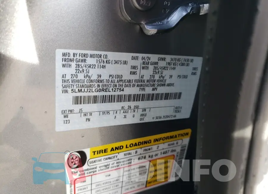 5LMJJ2LG0REL12754 Photo# 13