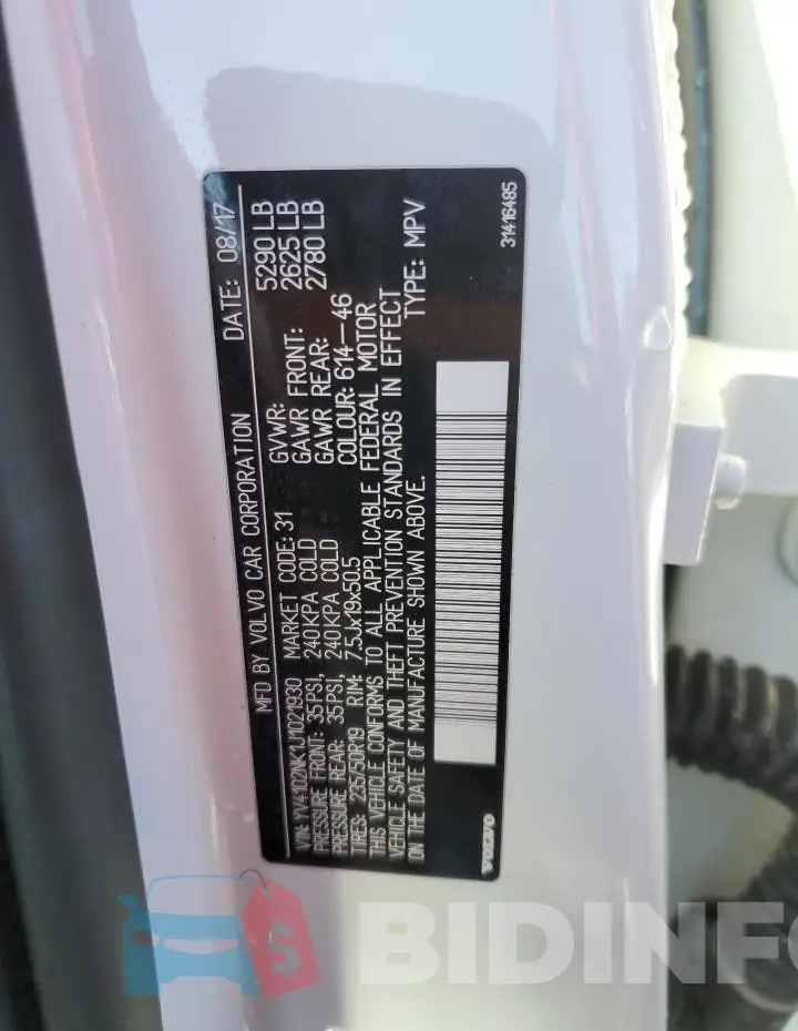 YV4102NK1J1021930 Photo# 13