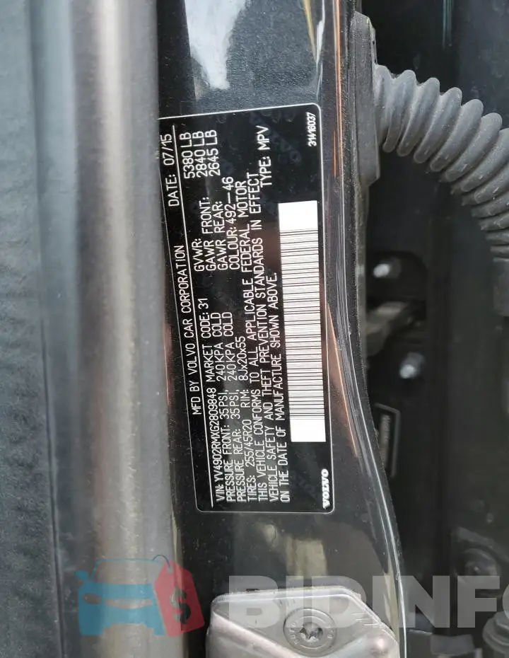 YV4902RMXG2809848 Photo# 13