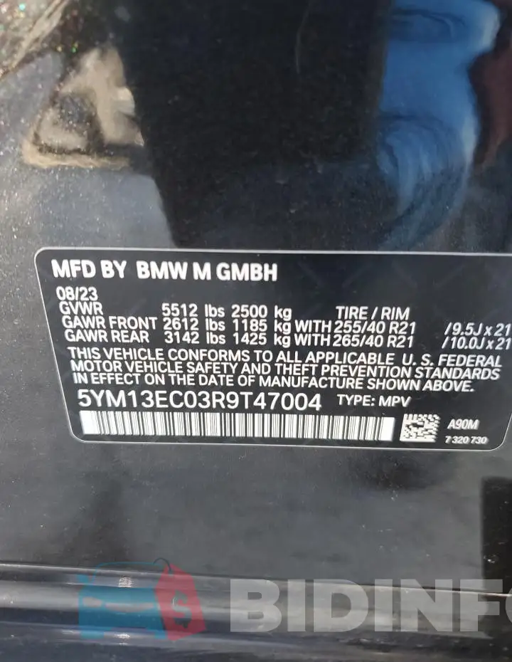 5YM13EC03R9T47004 Photo# 13