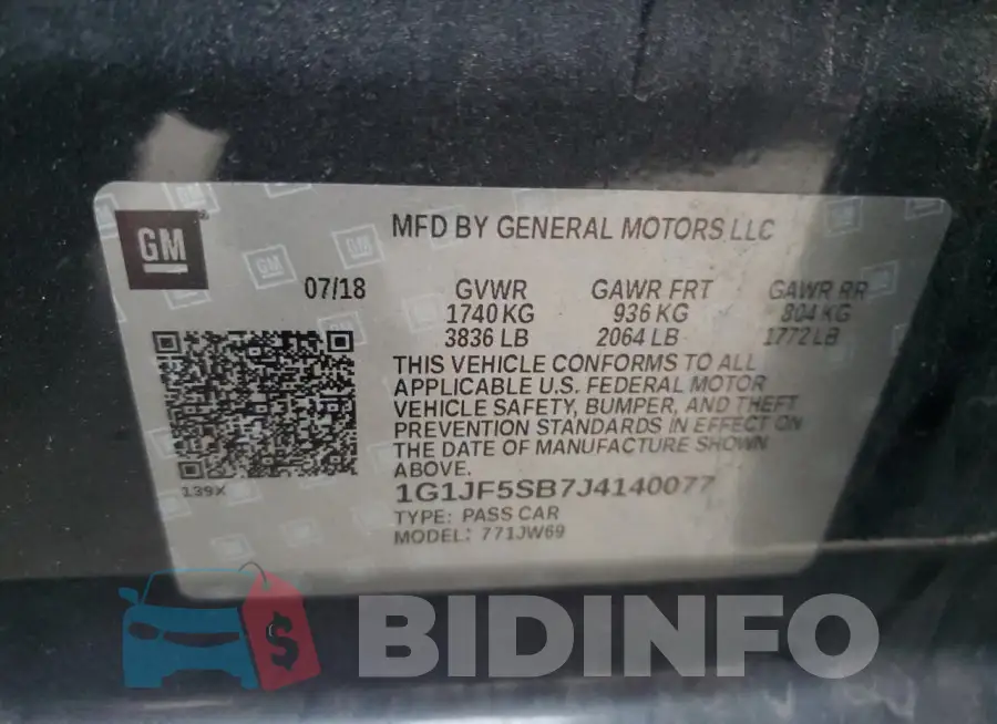 1G1JF5SB7J4140077 Photo# 12