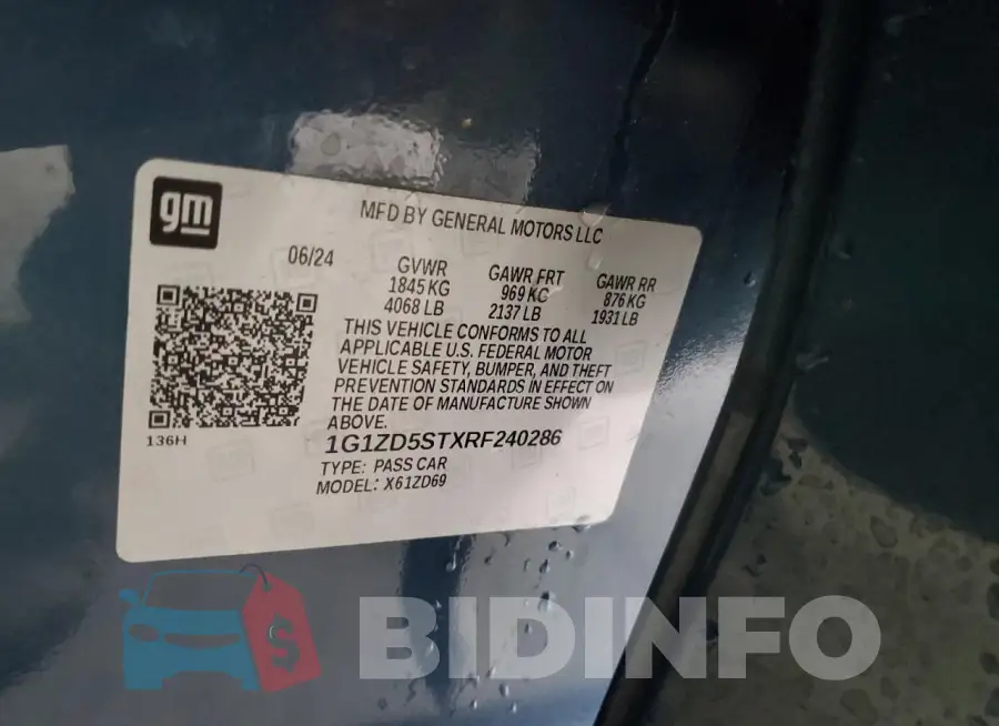 1G1ZD5STXRF240286 Photo# 12