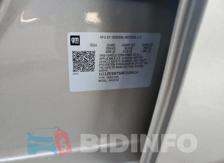 1G1ZE5ST5RF220914 Photo# 13