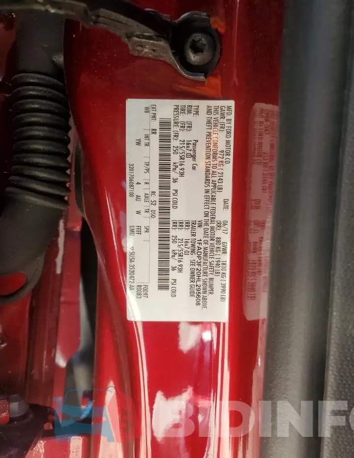 1FADP3F20HL295608 Photo# 12