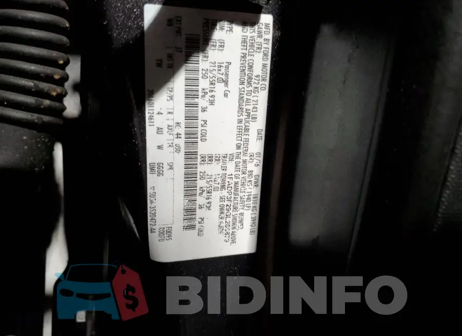 1FADP3F29GL266879 Photo# 12