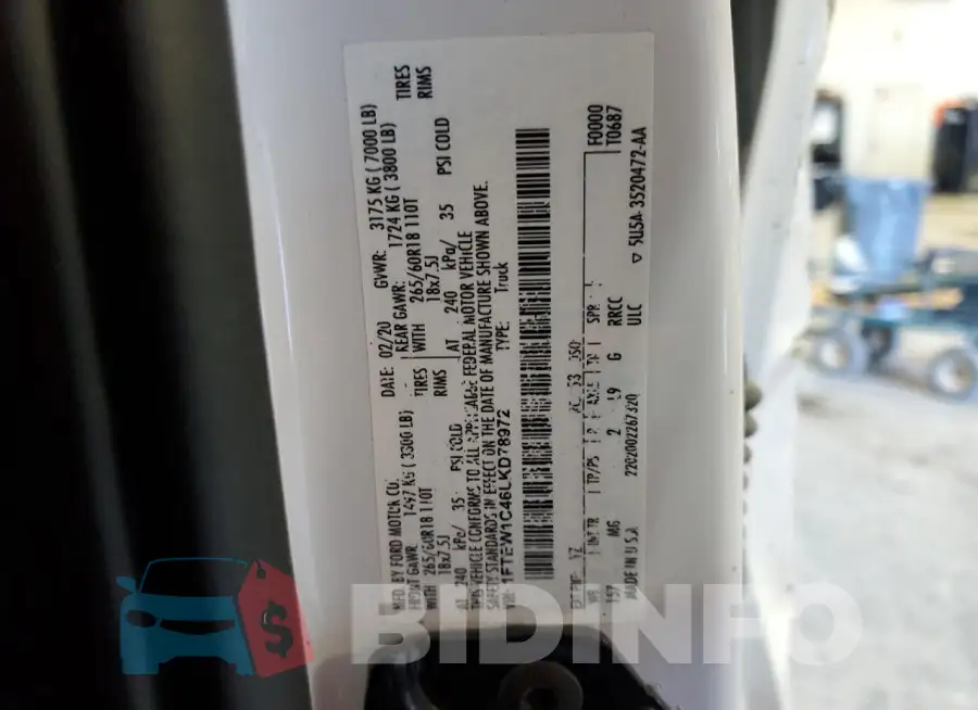 1FTEW1C46LKD78972 Photo# 12