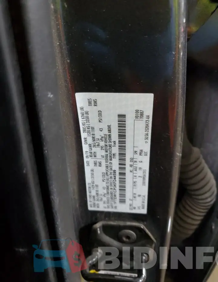 1FTEW1CP3KFD44599 Photo# 12