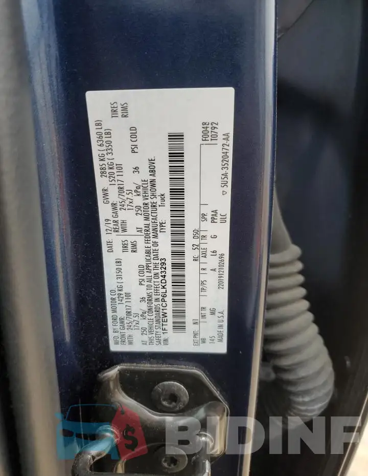 1FTEW1CP6LKD43293 Photo# 13