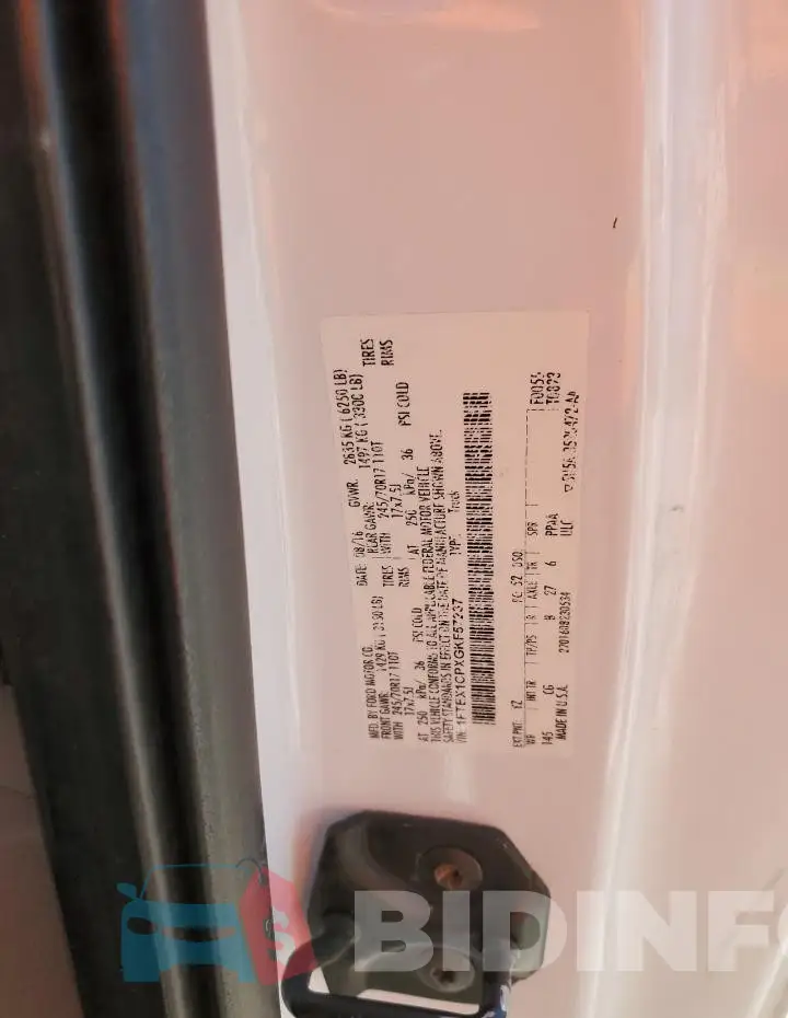 1FTEX1CPXGKF57237 Photo# 13