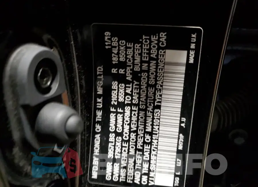 SHHFK7H41LU410153 Photo# 12