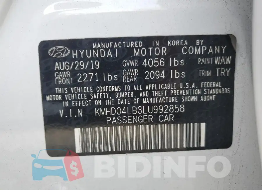 KMHD04LB3LU992858 Photo# 12