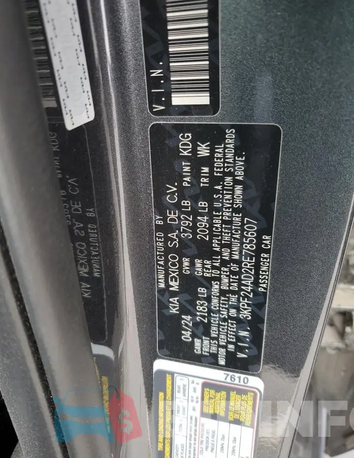 3KPF24AD2RE785607 Photo# 12
