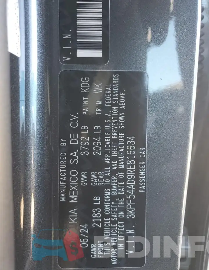 3KPF54AD9RE816634 Photo# 13