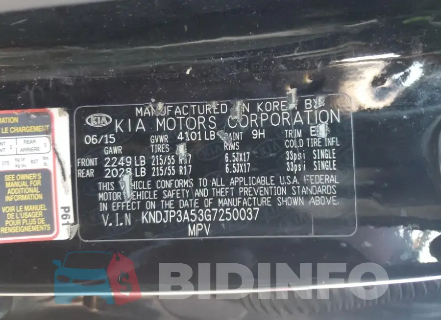 KNDJP3A53G7250037 Photo# 12