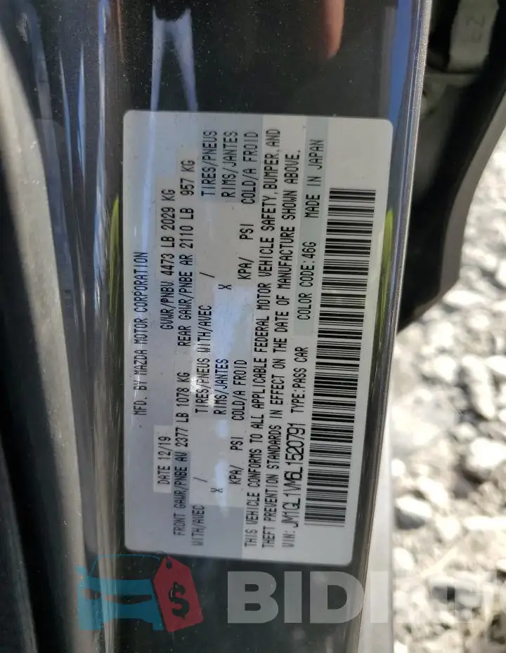 JM1GL1VM6L1520791 Photo# 12