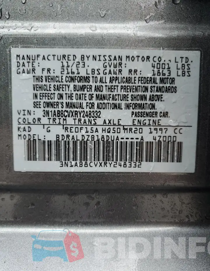 3N1AB8CVXRY248332 Photo# 12