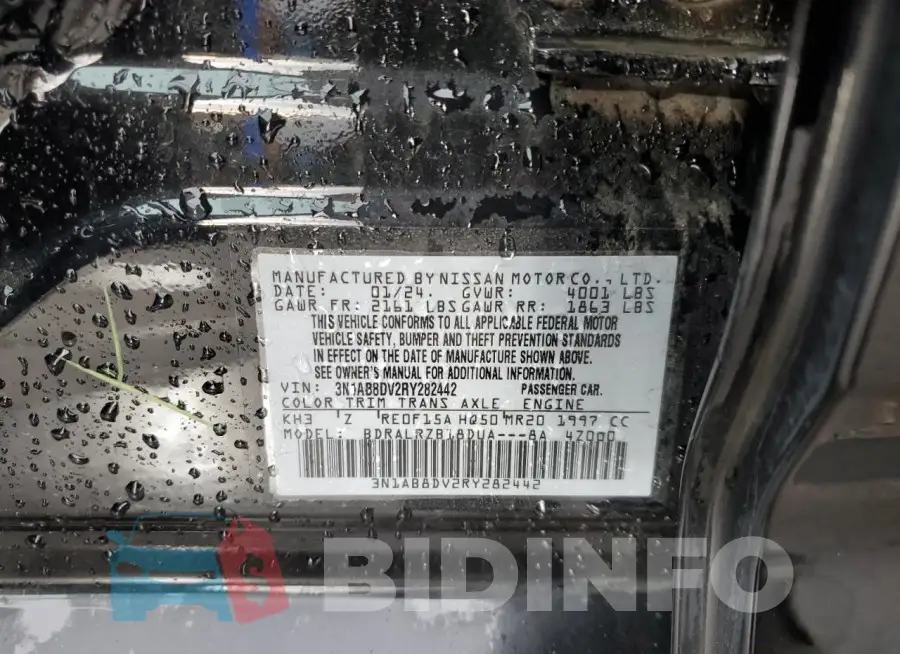 3N1AB8DV2RY282442 Photo# 13