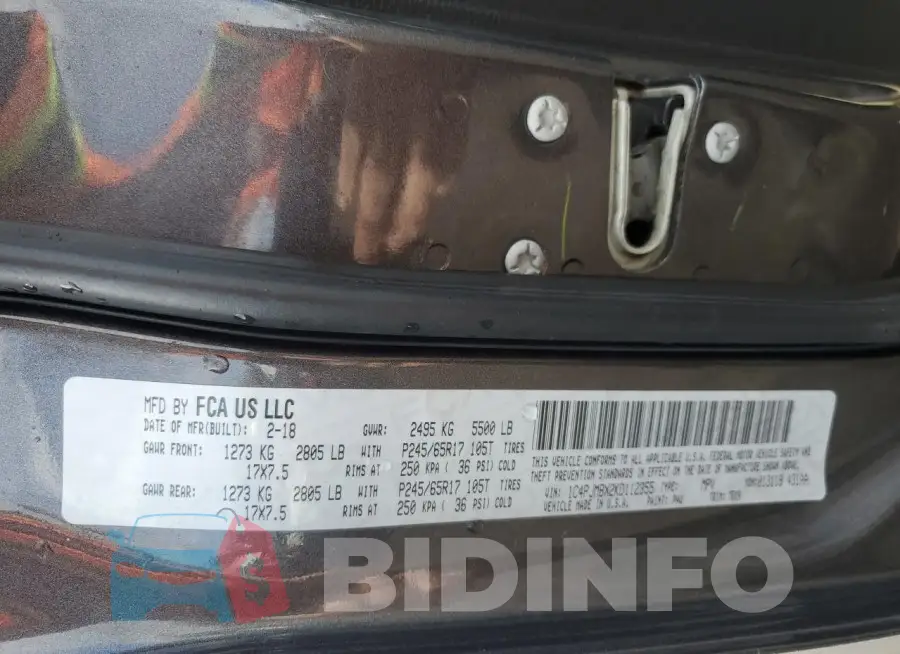 1C4PJMBX2KD112355 Photo# 13