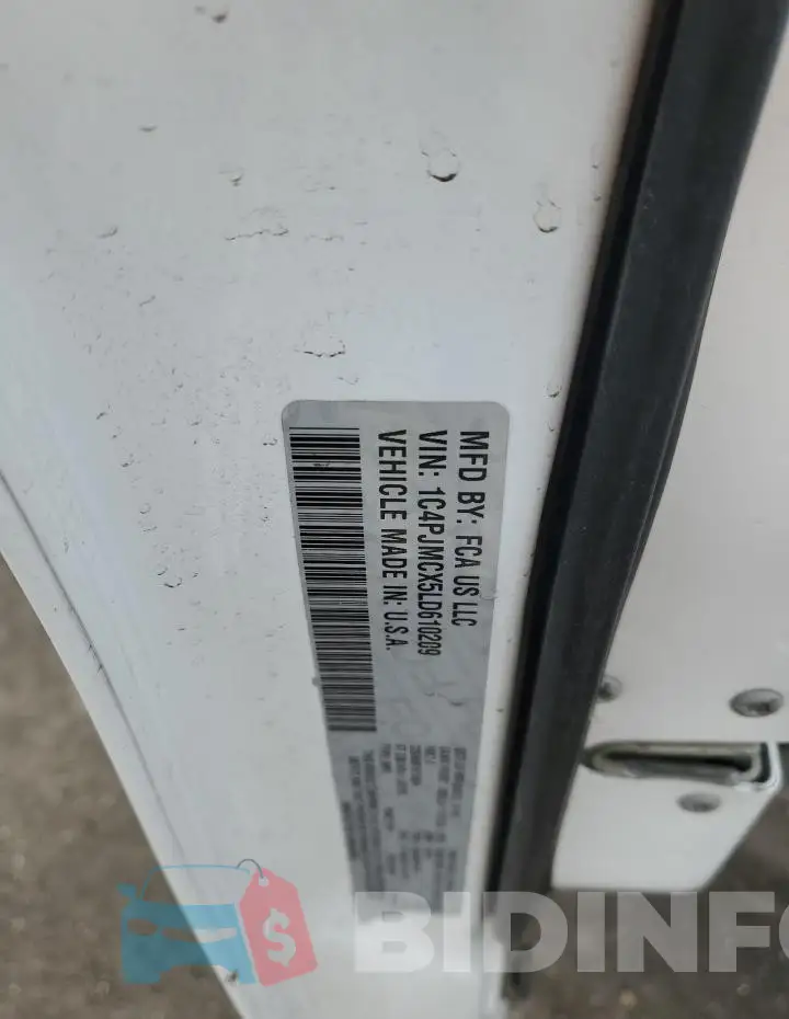1C4PJMCX5LD610209 Photo# 12