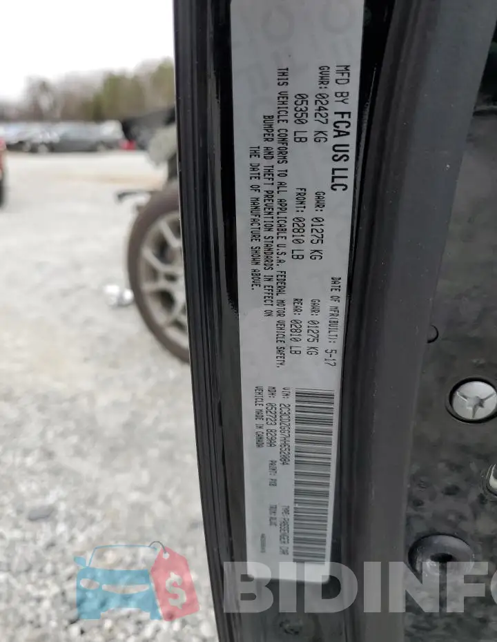 2C3CDZGG7HH652084 Photo# 12