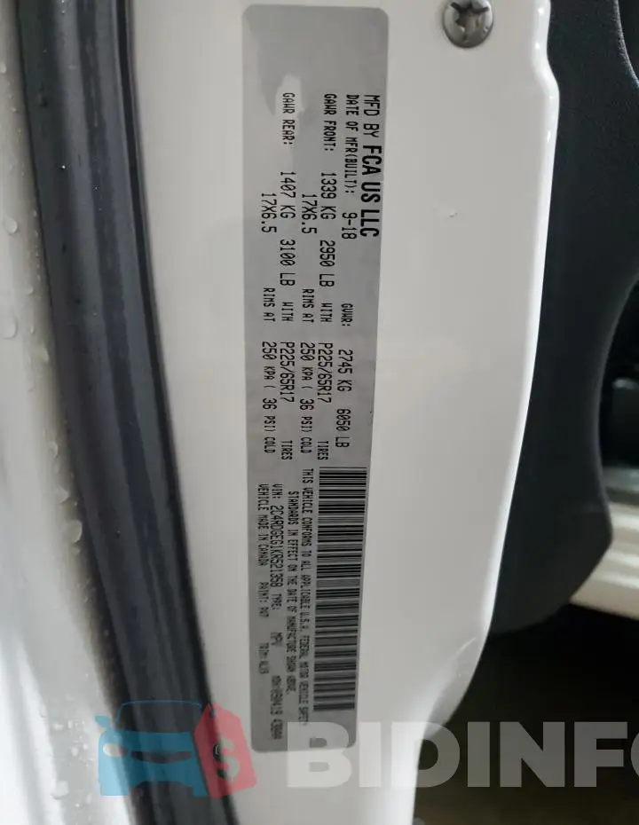 2C4RDGEG1KR521358 Photo# 14