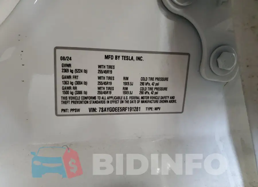 7SAYGDEE5RF191281 Photo# 13