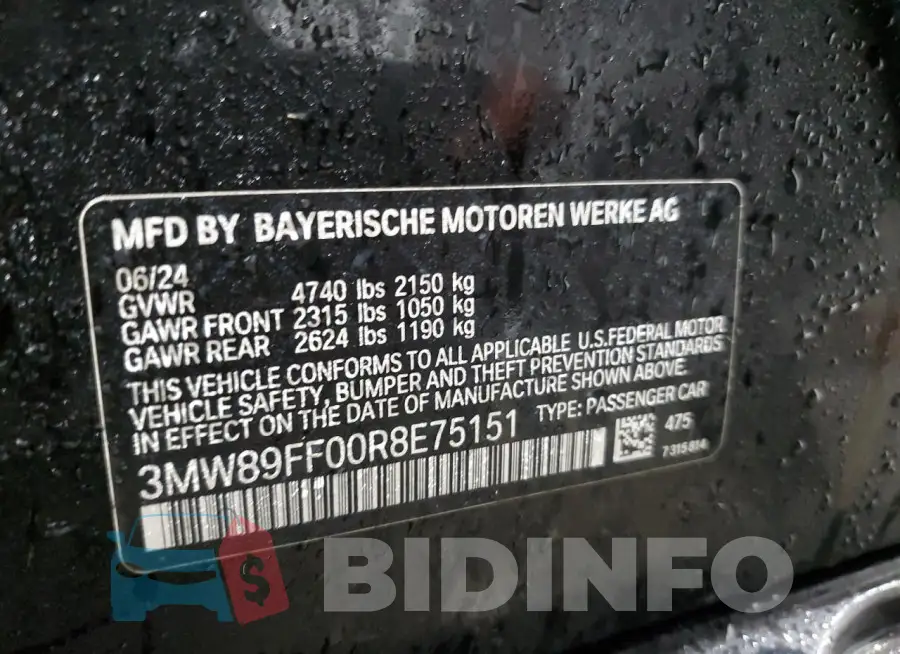 3MW89FF00R8E75151 Photo# 12