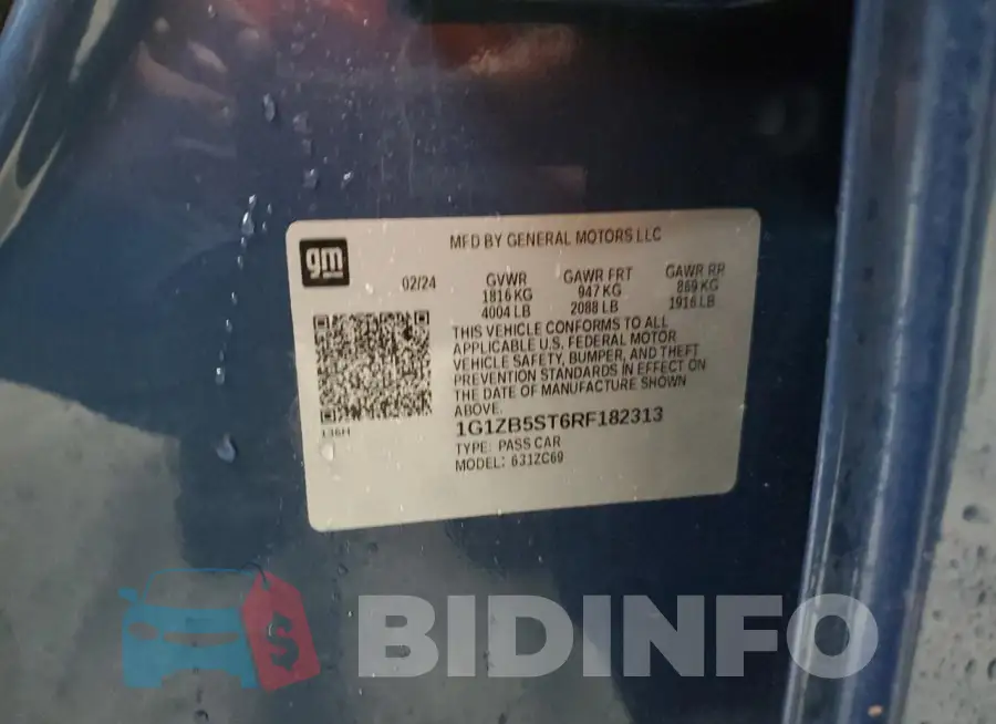1G1ZB5ST6RF182313 Photo# 12