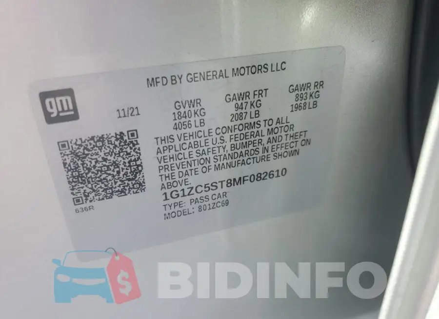 1G1ZC5ST8MF082610 Photo# 12