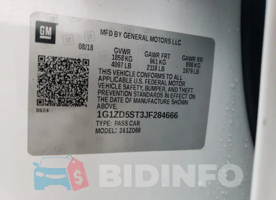 1G1ZD5ST3JF284666 Photo# 12