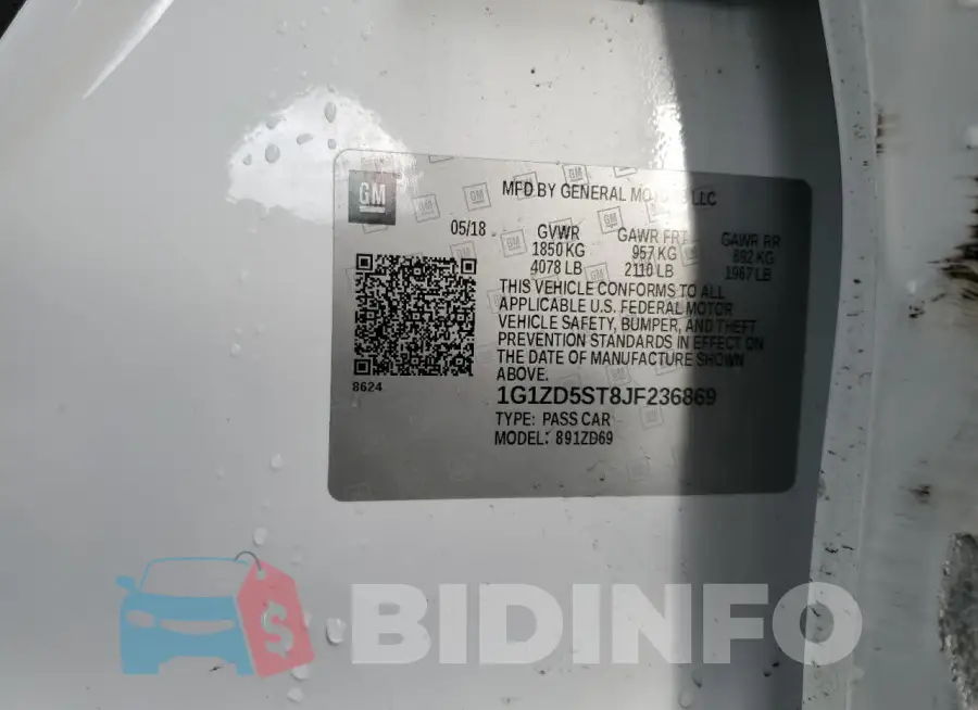 1G1ZD5ST8JF236869 Photo# 12