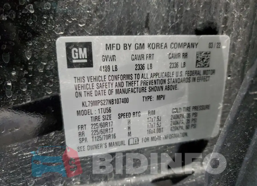 KL79MPS27NB107400 Photo# 13