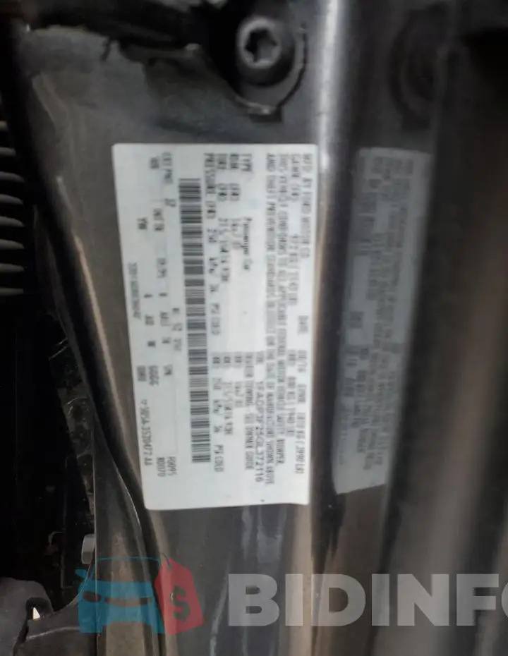 1FADP3F25GL372116 Photo# 12