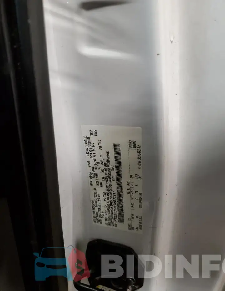 1FTEX1CG9GKE77217 Photo# 12
