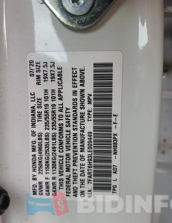 7FART6H93LE009449 Photo# 13
