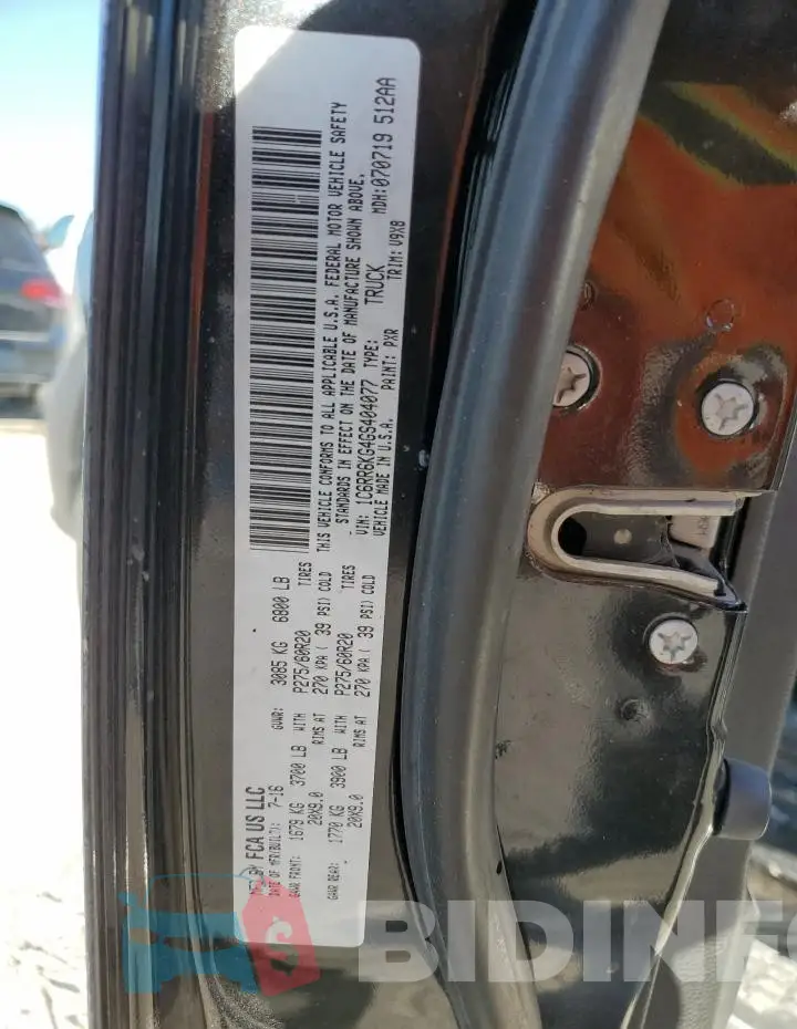 1C6RR6KG4GS404077 Photo# 12