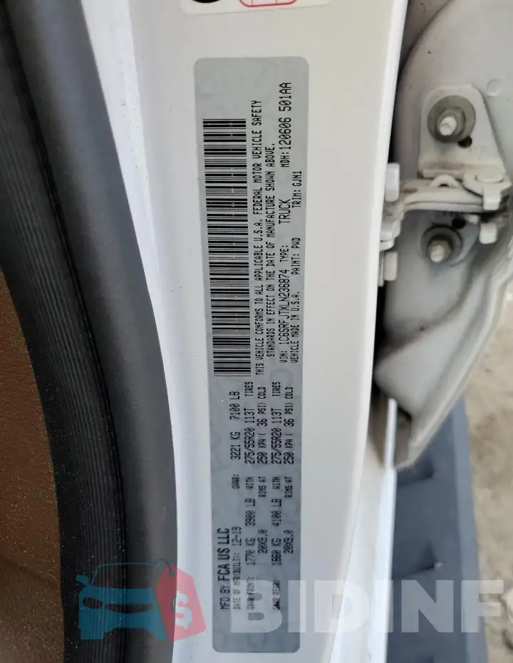 1C6SRFJTXLN236874 Photo# 13