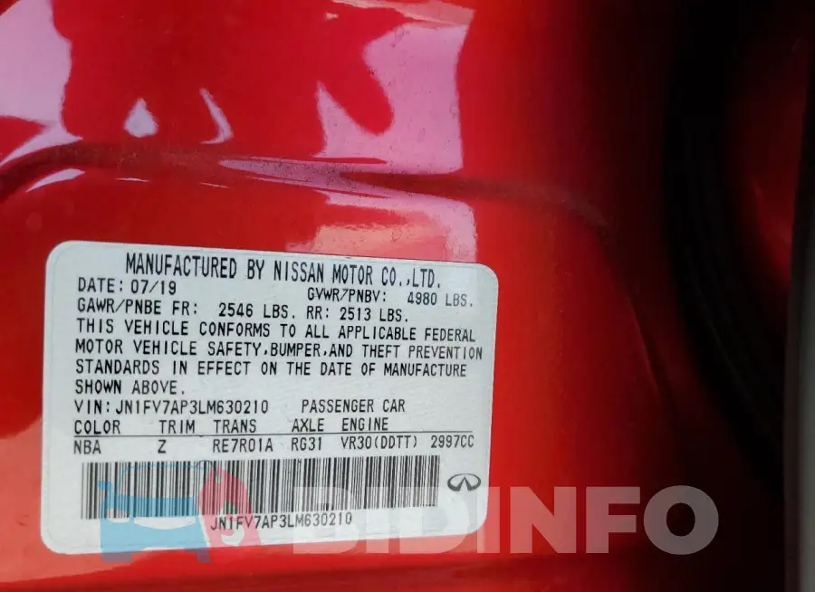 JN1FV7AP3LM630210 Photo# 12