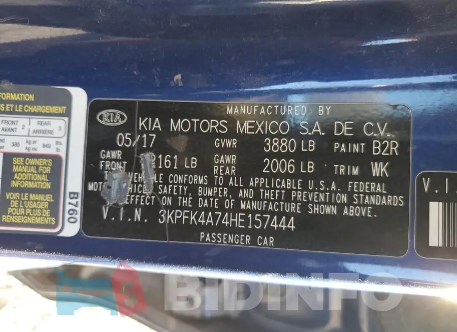 3KPFK4A74HE157444 Photo# 13