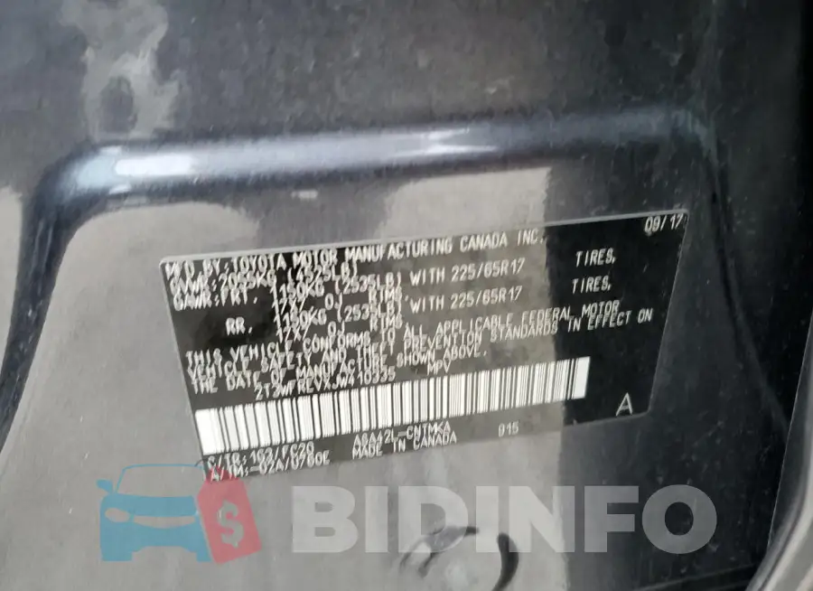 2T3WFREVXJW410335 Photo# 13