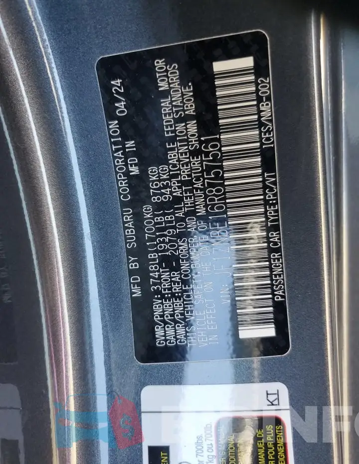JF1ZNBE16R8757561 Photo# 13