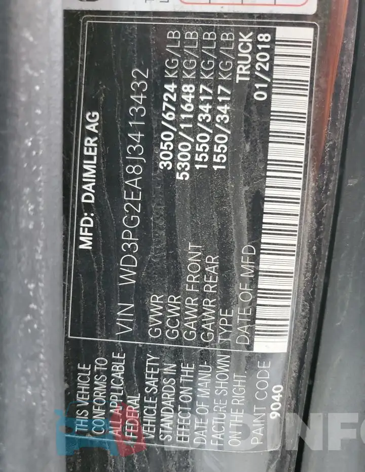 WD3PG2EA8J3413432 Photo# 13