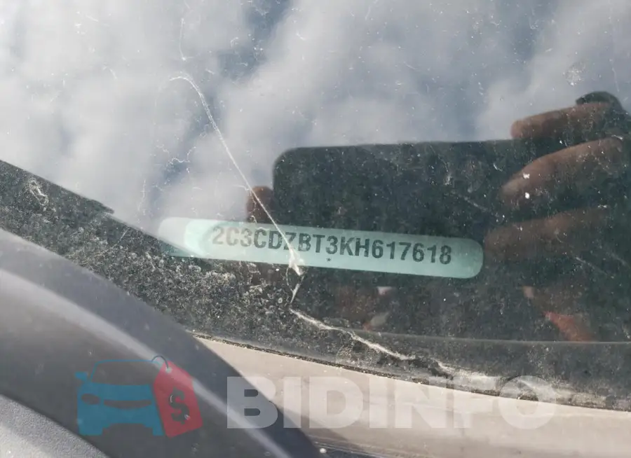 2C3CDZBT3KH617618 Photo# 12