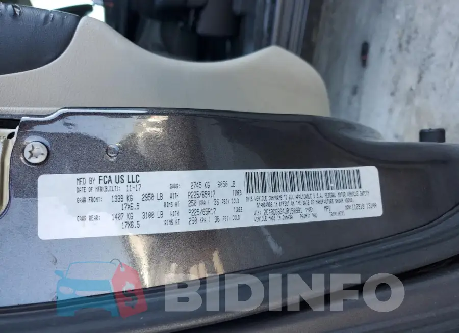 2C4RDGBG4JR150991 Photo# 14