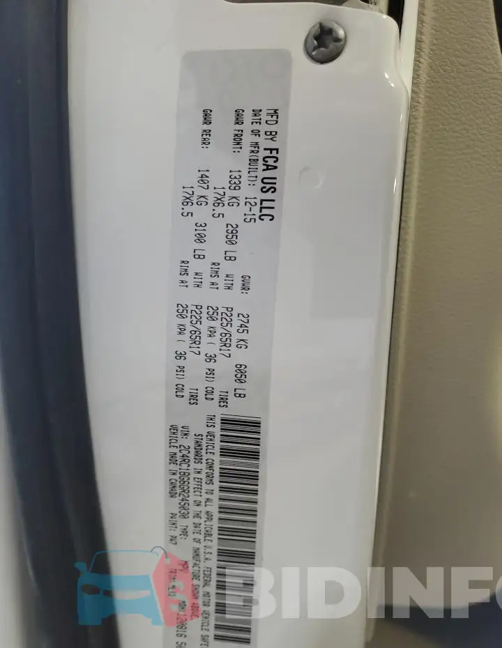 2C4RC1BG6GR245030 Photo# 14