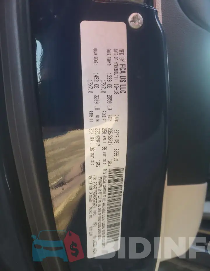 2C4RC1BGXKR573821 Photo# 13